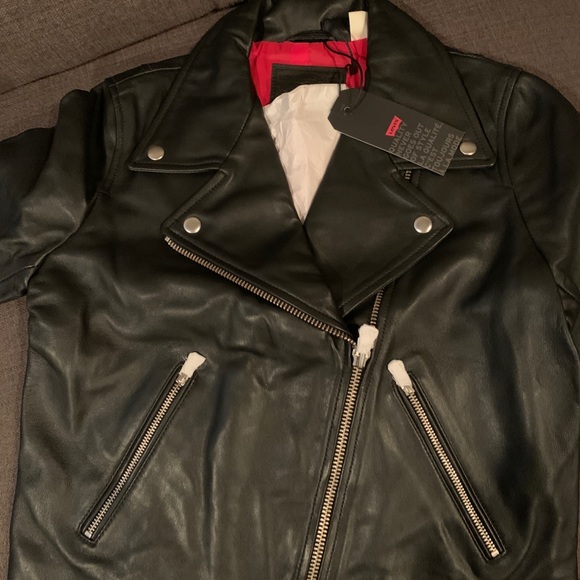 Levi’s Leather Motto Jacket - Picture 1 of 1